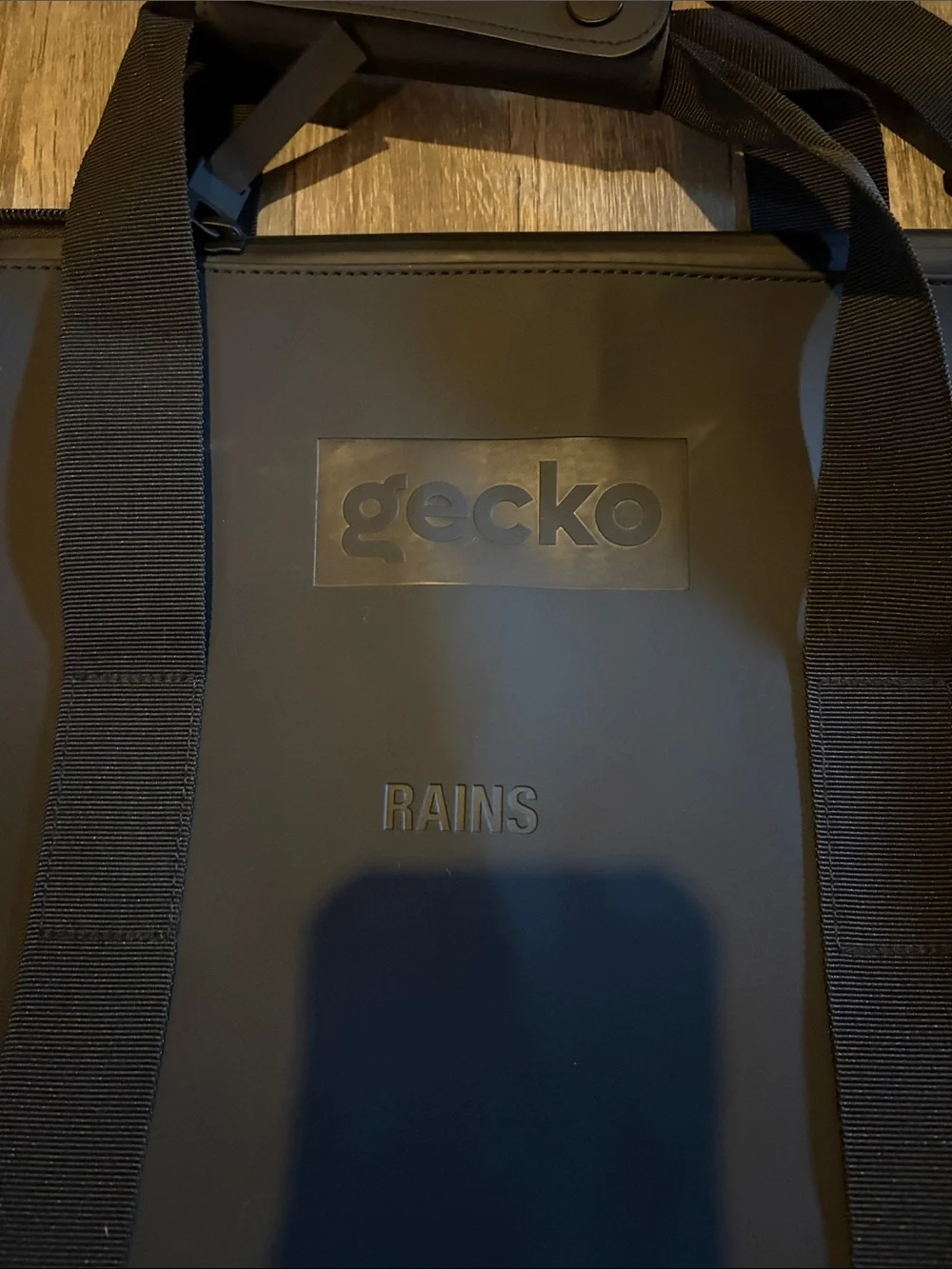 RAINS MILO WEEKEND Bag in black - new